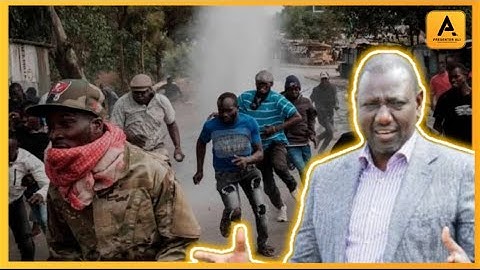 GenZ's Nane Nane Demos D-Day in Nairobi!Live Scenes in CBD!