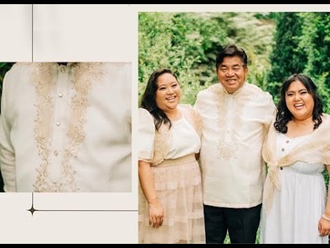Video: Je barong tagalog formální oděv?