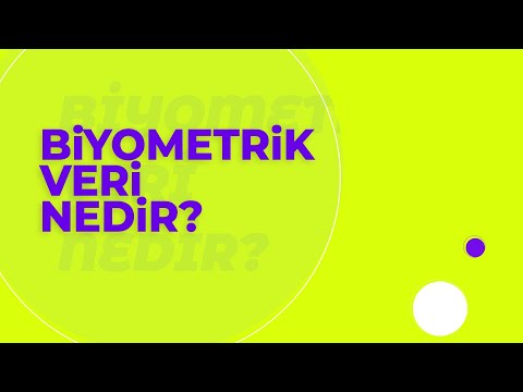 Video: Biyometrik güvenlik nedir?