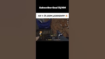 1vs 4 codm In legendary 🔥 | MP Ranked Codmobile #cod #codm #codmobile