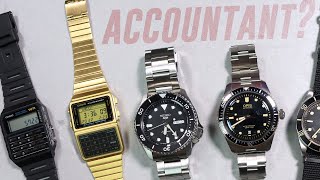 Best Watches for Accountants, Financiers, Bankers, Excel Lovers