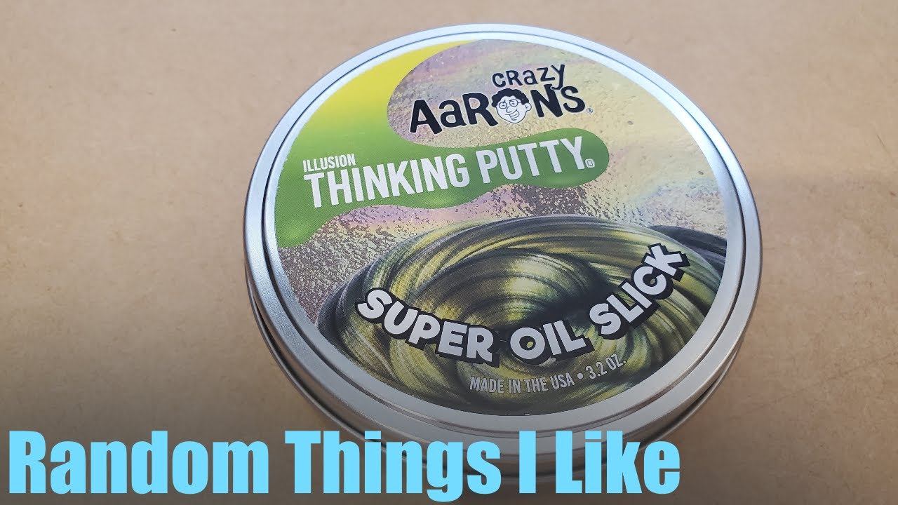 Crazy Aaron's Thinking Putty - Liquid Glass - Falling Water 