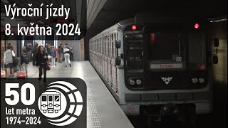 Výroční jízdy k 50 letům pražského metra