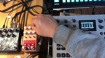 Elektron Analog Four Mk2 Chase Bliss Audio MOOD Walrus Audio DESCENT rainbow sounds