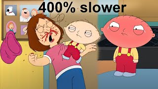 Family Guy - Stewie has a temper tantrum 400% slower