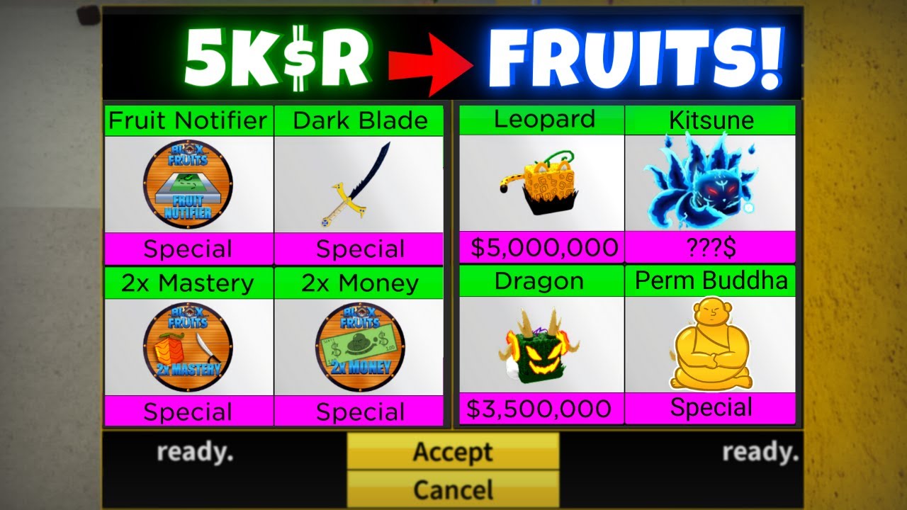 Any trades for 6 hour 2x EXP? : r/bloxfruits