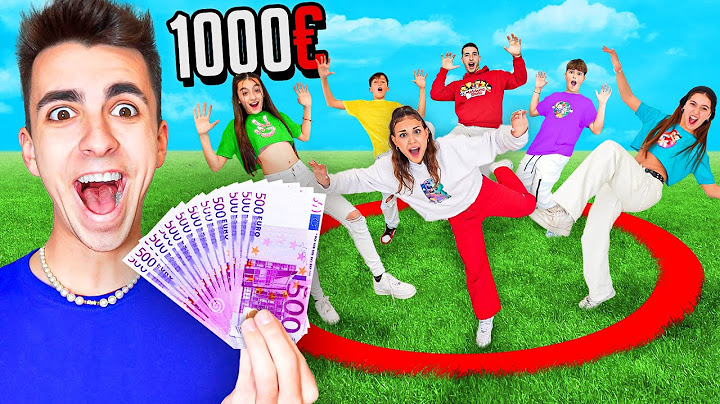El ÚLTIMO en SALIR del CIRCULO gana 1.000€ ! *se vuelven locos*