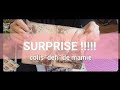 Le colis creatif surprise de mamie colle