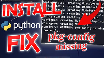 How to Install Python3 Latest Version On Kali Linux & FIX "Pkg-config Missing" Error Problem