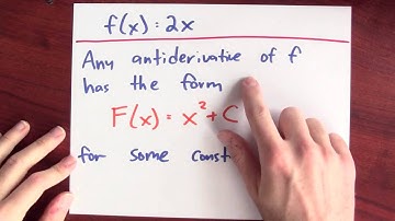 How do we handle the fact that there are many antiderivatives? - Week 10 - Lecture 1 - Mooculus