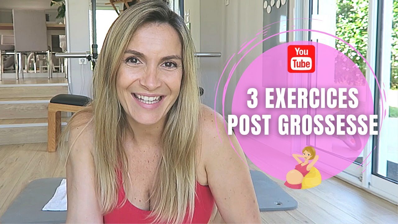 3 exercices pour APLATIR LE VENTRE à faire post-accouchement