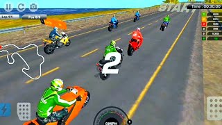 SUPER BIKES RACING IN CITY #Real Motorcycle Racer Game #Bike Games To Play #Games Download For Free screenshot 2
