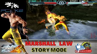 Tekken 4 PCSX2 - Marshall Law Ultra Hard Story