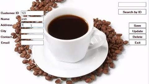 Coffee Shop Management In C# How to make coffee shop project