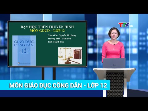 Video GIÁO DỤC CÔNG DÂN - LỚP 12 | CÔNG DÂN VỚI CÁC QUYỀN TỰ... - YouTube