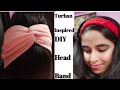 abadok yasash|how to make head bands| old leggings headbands.