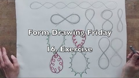 Form Drawing Friday - 16. exercise.