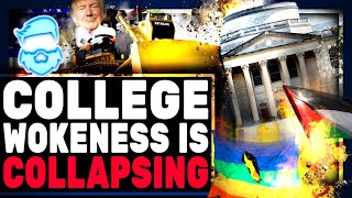 Woke Colleges PANIC \& Cancel All DEI, Hilariously Give The Money To Cops!
