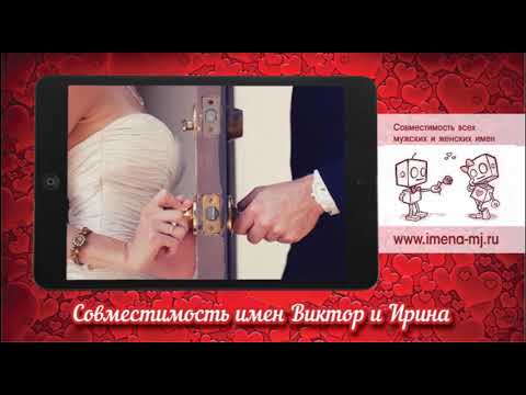 Совместимость имен Виктор и Ирина