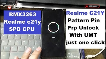 Realme C21Y (RMX3263) SPD Pattern Pin Password FRP Unlock With UMT