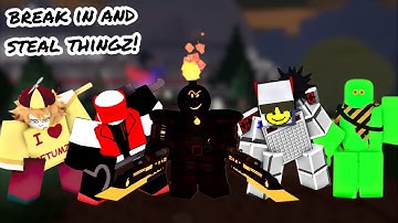 WINNING WITH EVERY NEW CUBEDHEXA22 SKIN! (Halloween upd) | Roblox Break in and Steal Thingz! [BIAST]