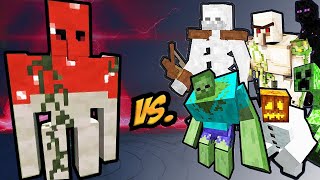 Mushroom Golem (Extra Golems) Vs. Mutant Monsters in Minecraft screenshot 2