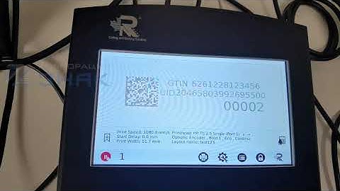 Печать динамических Data Matrix кодов (Честный знак) на производстве