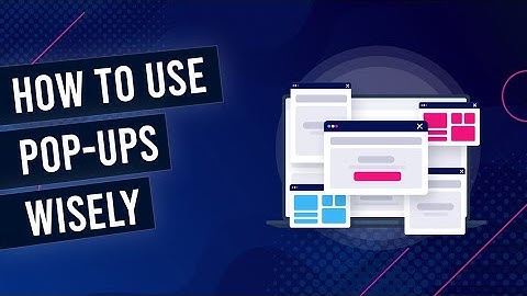 If You Are Using Pop-ups On Your Site, Watch This Video Now!