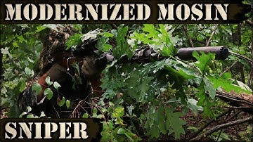 "Modernized" Mosin Sniper Rifle in Use!
