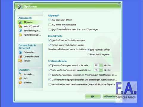 Video: So ändern Sie Icq-Daten