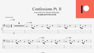 BADBADNOTGOOD - Confessions Pt. II (bass tab)