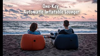 Giga Lounger GS1-One Button Automatic Inflatable Air Lounger (couples)