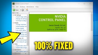 Nvidia Control Panel Not Opening in Windows 11 / 10 / 8 / 7 - How To Fix Problem Nvidia Won't Open ✅