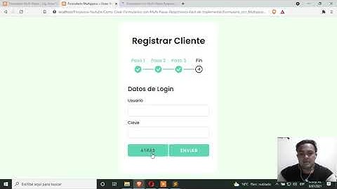 Como crear Formularios con MultiPasos de forma Fácil y Responsivos.