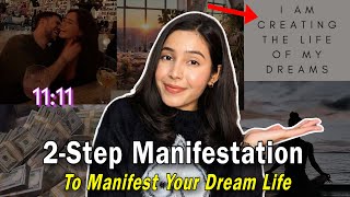 MANIFEST Dreams into Reality in 2024: 2-STEP Manifestation Magic | Law of Attraction