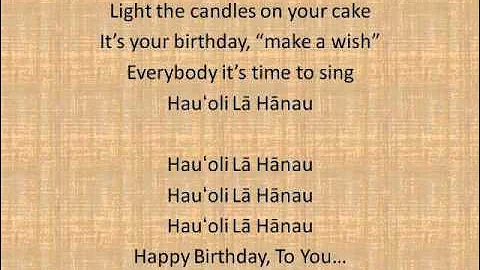 Hauʻoli Lā Hānau-Dedication Song.wmv