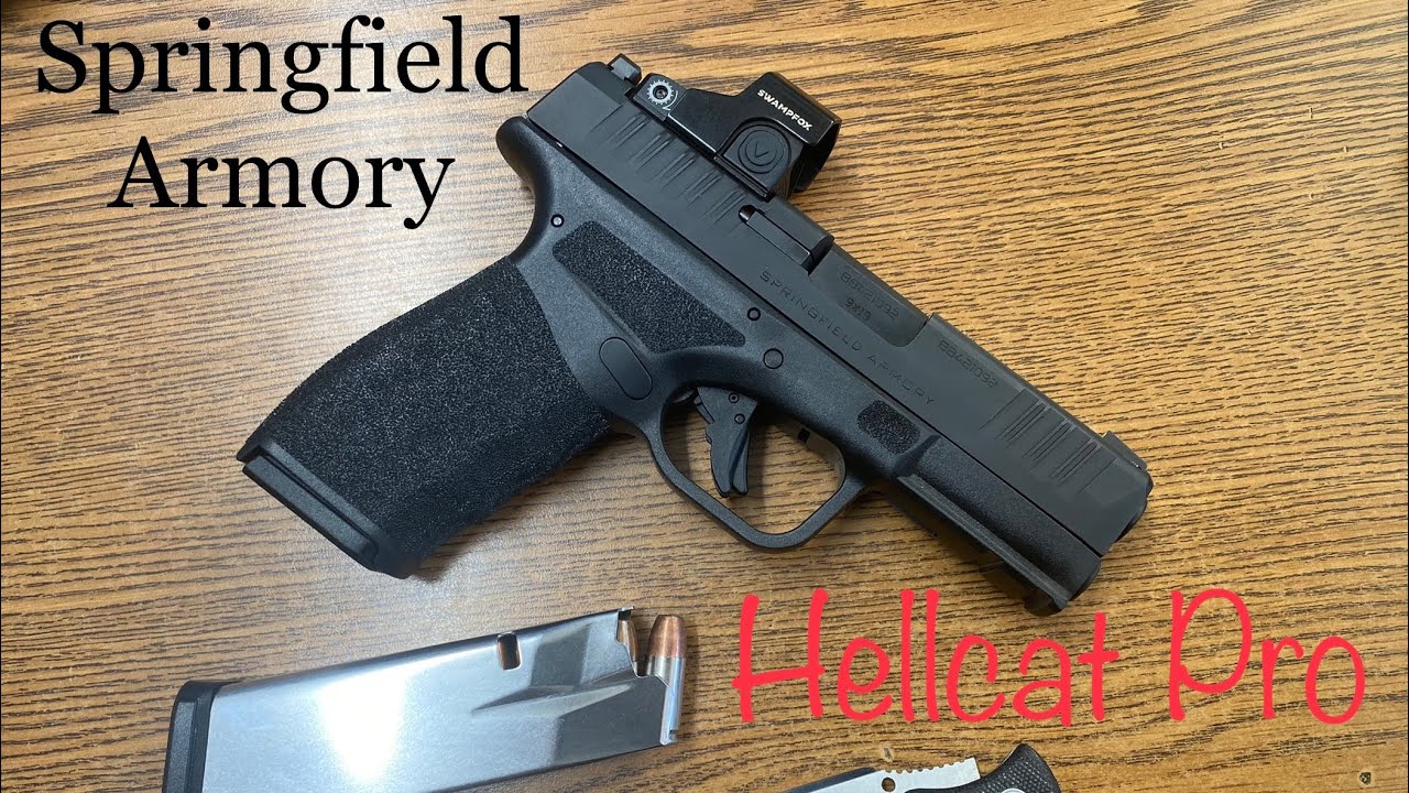 Springfield Armory Hellcat Pro - First Shots and Impressions - YouTube