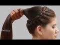Different Ponytail hairstyle for Wedding/party | Hairstyles for School , College, Work