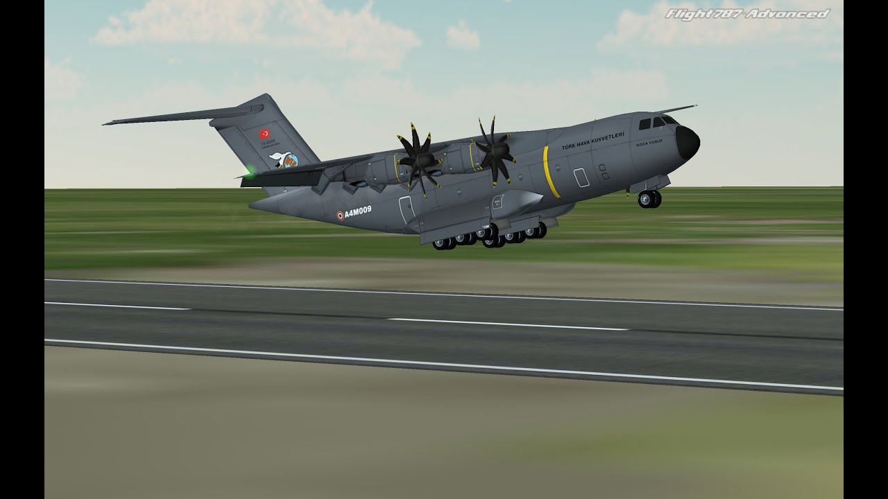 Flight 787 - Advanced - Airbus A400M ATLAS - [Turkish Air Force from (LTCN) to (OAKB)]