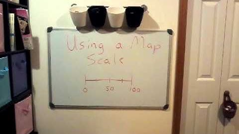 Using a Map Scale