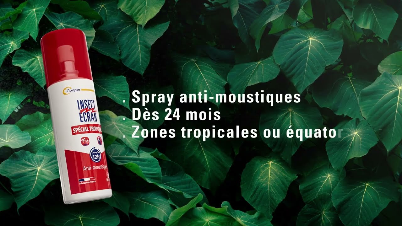 Anti moustique tropical : spray et répulsif - Achat pharmacie en ligne