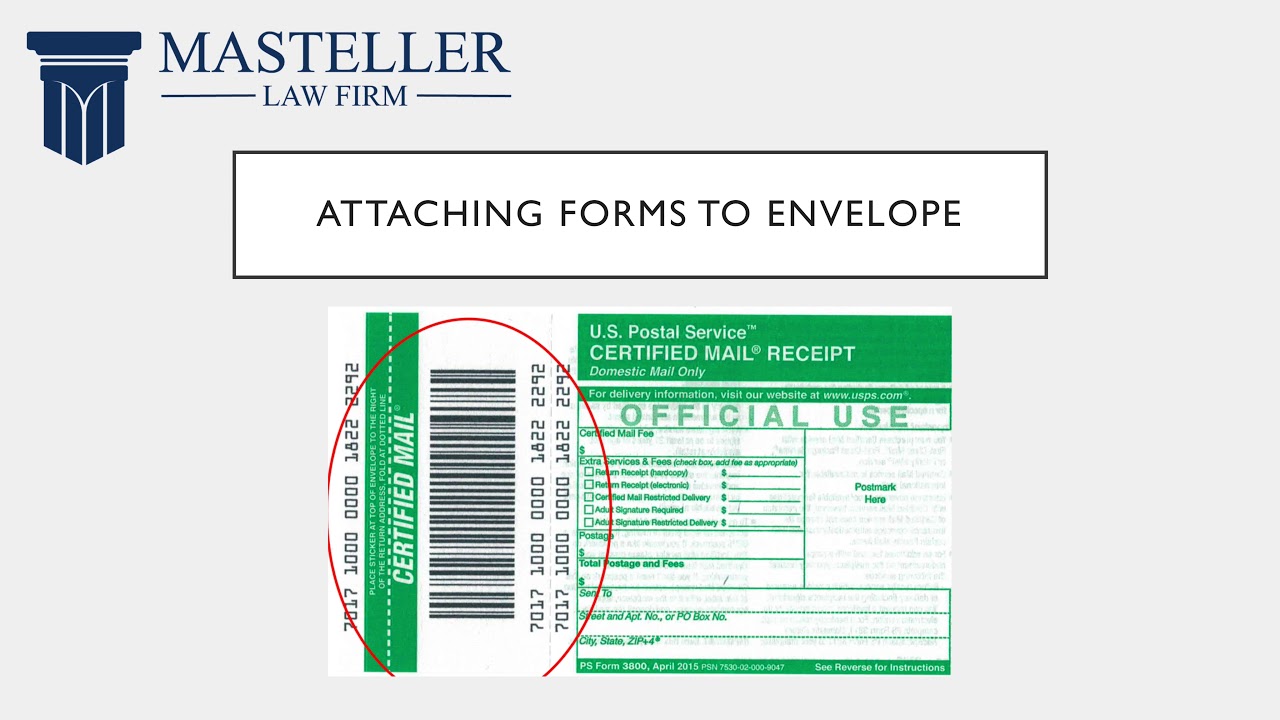 certified mail receipt usps tracking