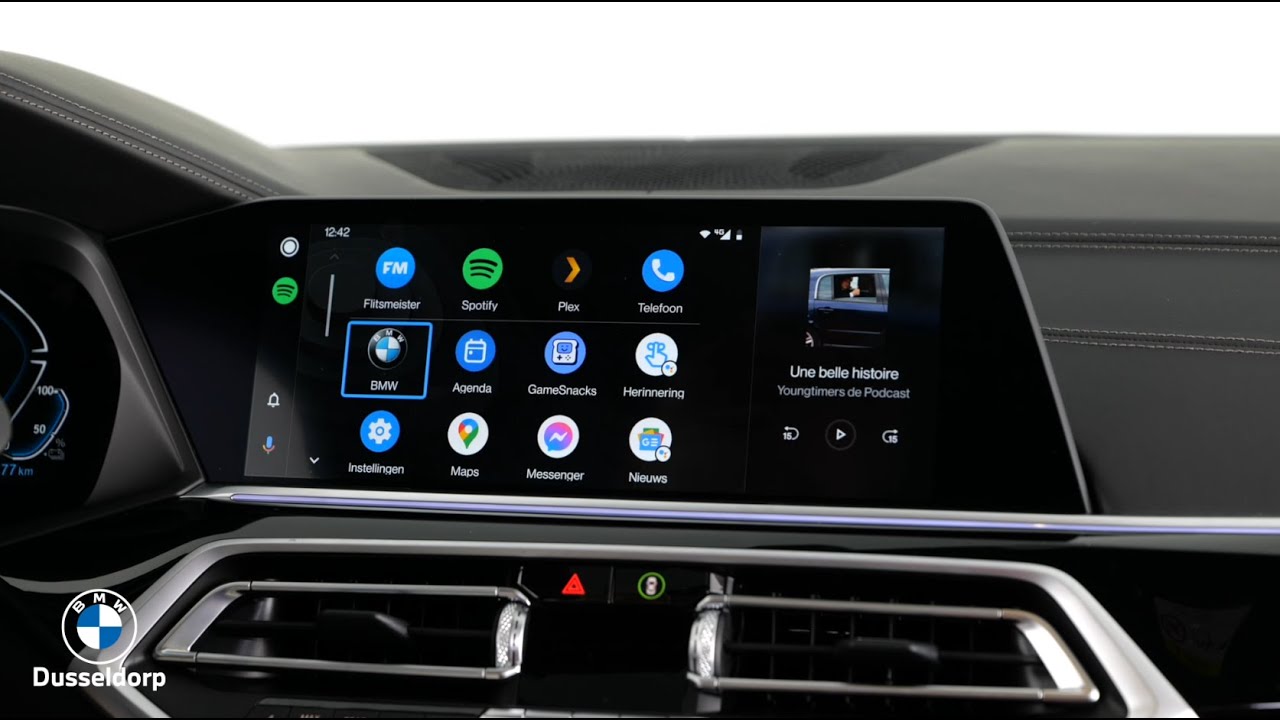 Android toestel verbinden met BMW iDrive/Android Auto - Dusseldorp BMW ...