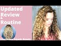 Innersense Updated Review & Routine/Curly Wavy Hair Routine with Innersense Organic Beauty