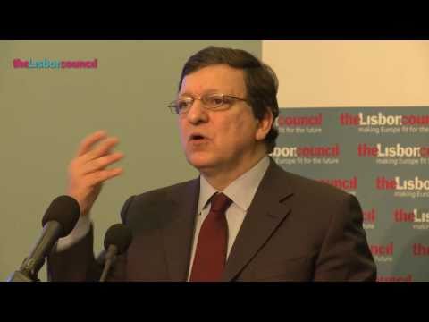 President Barroso Keynotes The Europe 2020 Summit