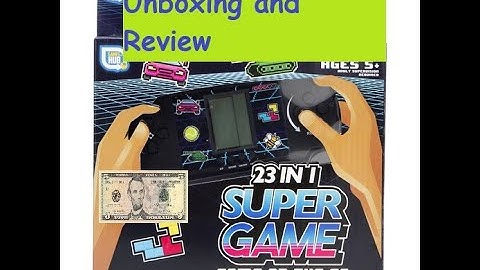 23 in 1 Five Below Super Game (Unboxing and Review)