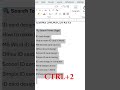 Line Spacing Shortcut in MS Word ⚡ Save Time Instantly! #shorts
