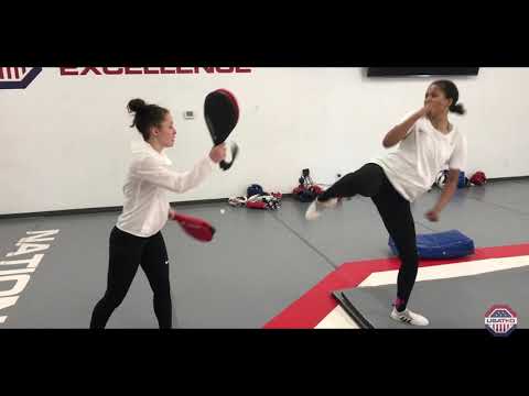 USATKD Resident Academy Athletes Training pt.3