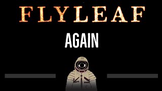 Flyleaf • Again (CC) 🎤 [Karaoke] [Instrumental Lyrics]