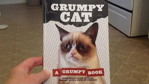Book Read Along GRUMPY CAT A GRUMPY BOOK
